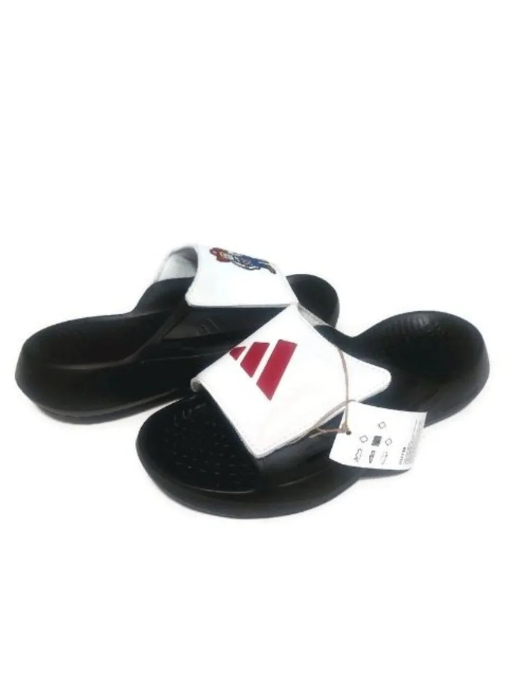 NU Adidas Lightblaze Slide Sandals Mens Size 6 Womens 7 Nebraska Cornhuskers NWT